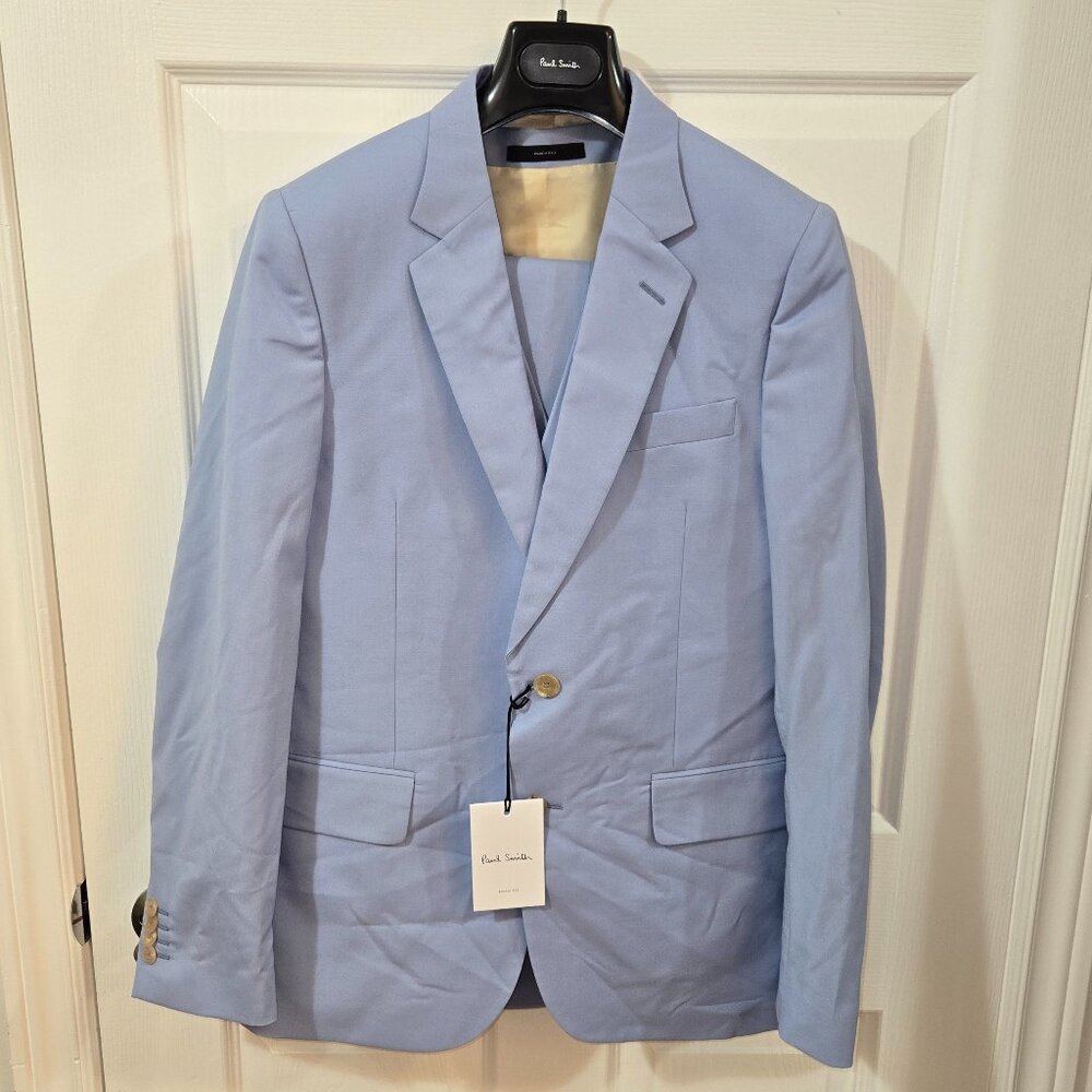 Paul Smith Italian Made Gents Tailored Fit 3-Piece Suit